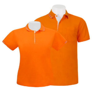 เสื้อโปโลสีส้ม EG Polo