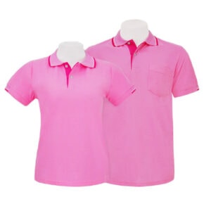 เสื้อโปโลสีชมพู MN Polo